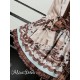 Alice Girl Bear Chocolate Salopette and JSK(1st Pre-Order/Full Payment Without Shipping)